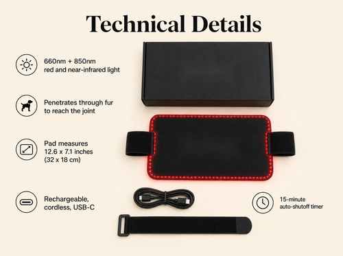 Red Light Therapy Pad for Dogs